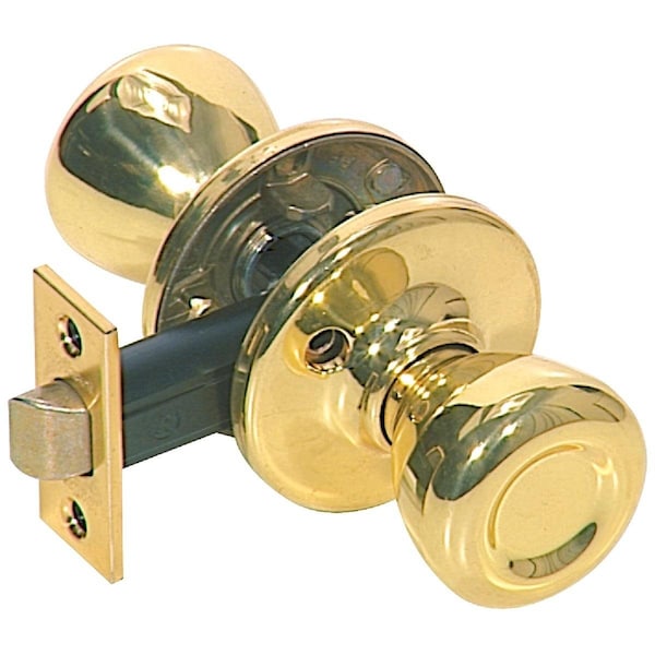Tylo Polished Brass Hall & Closet Door Knob